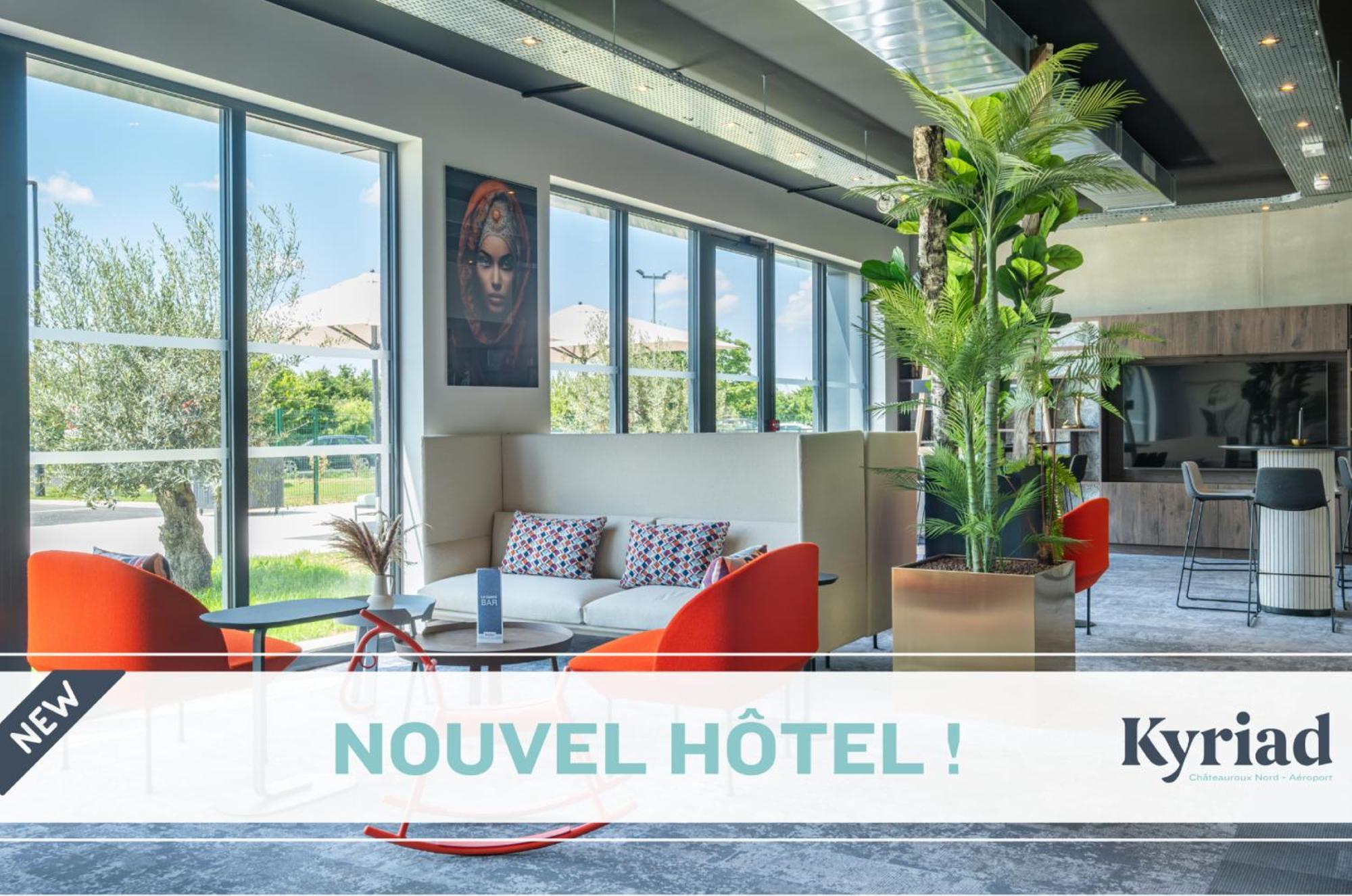 Kyriad Chateauroux Nord - Aeroport Déols Εξωτερικό φωτογραφία