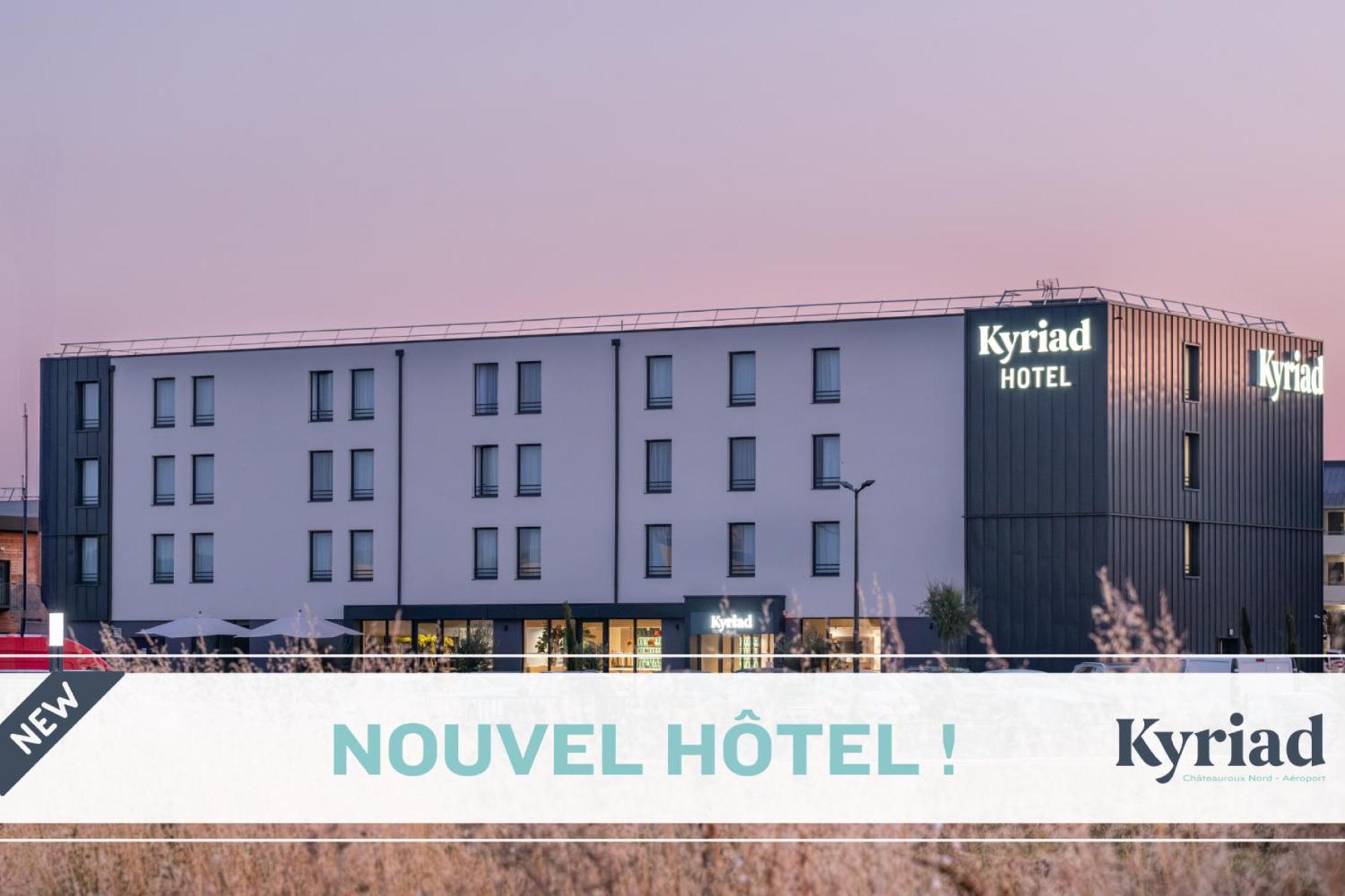 Kyriad Chateauroux Nord - Aeroport Déols Εξωτερικό φωτογραφία